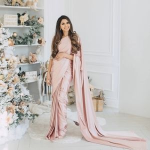 Tia Bhuva Luxe Pink Sari Saree